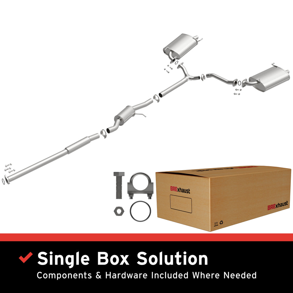 BRExhaust Direct-Fit Exhaust System Kit - 106-0323