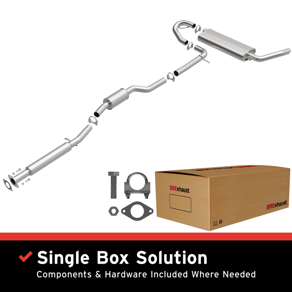 BRExhaust Direct-Fit Exhaust System Kit - 106-0374