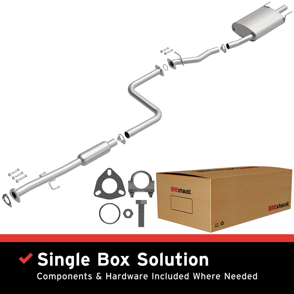 BRExhaust Direct-Fit Exhaust System Kit - 106-0377