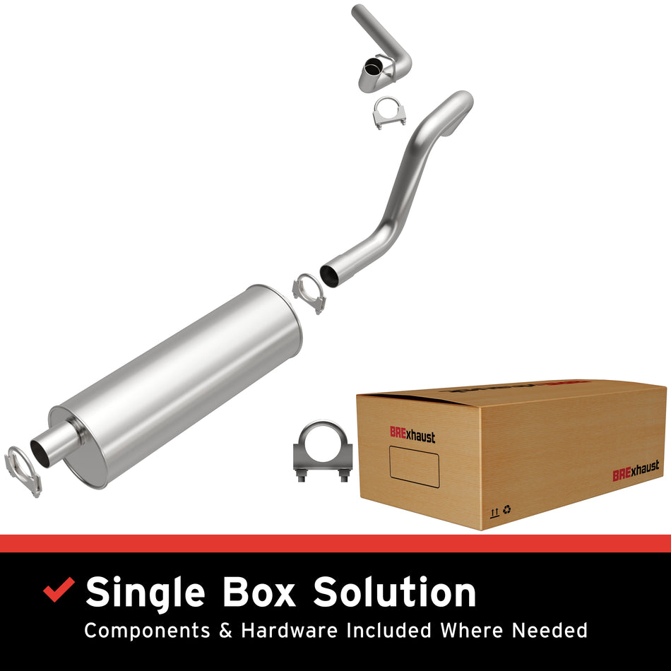 BRExhaust Direct-Fit Exhaust System Kit - 106-0381