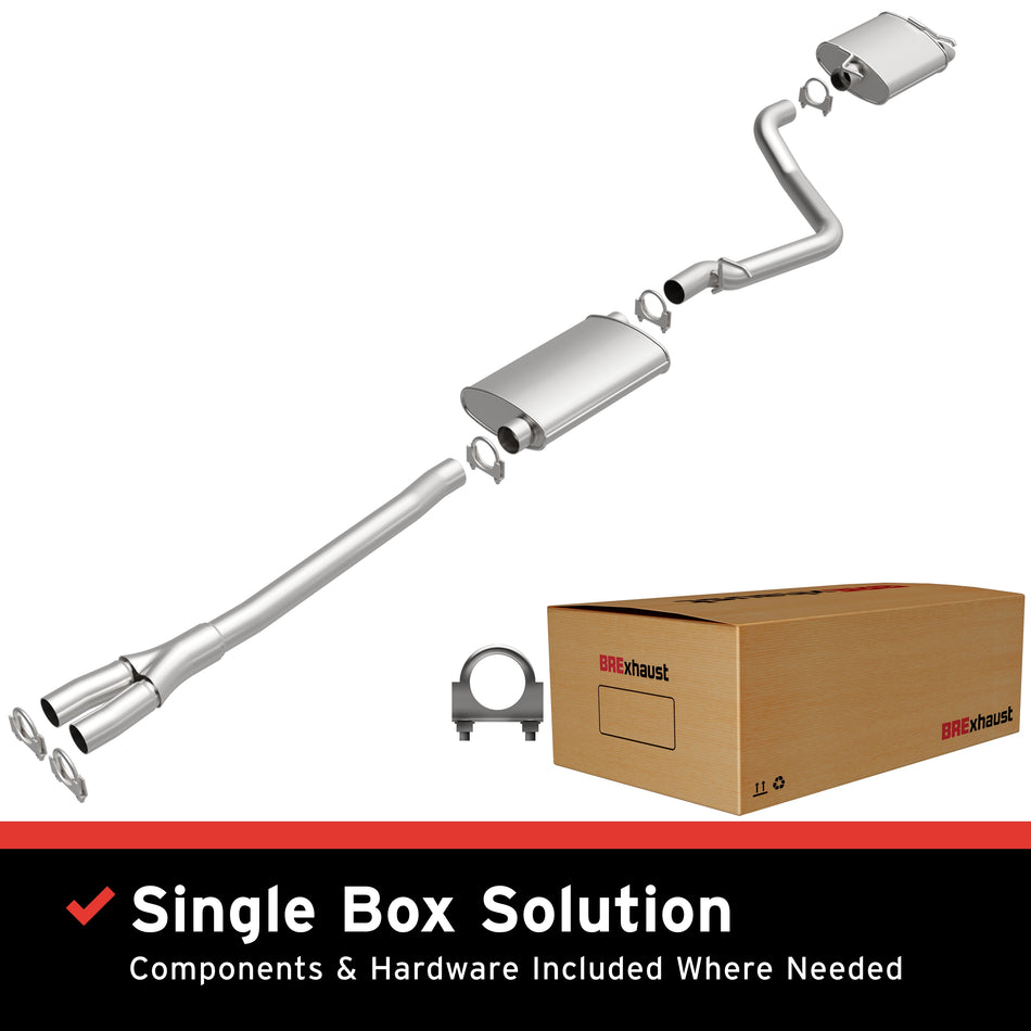 BRExhaust Direct-Fit Exhaust System Kit - 106-0439