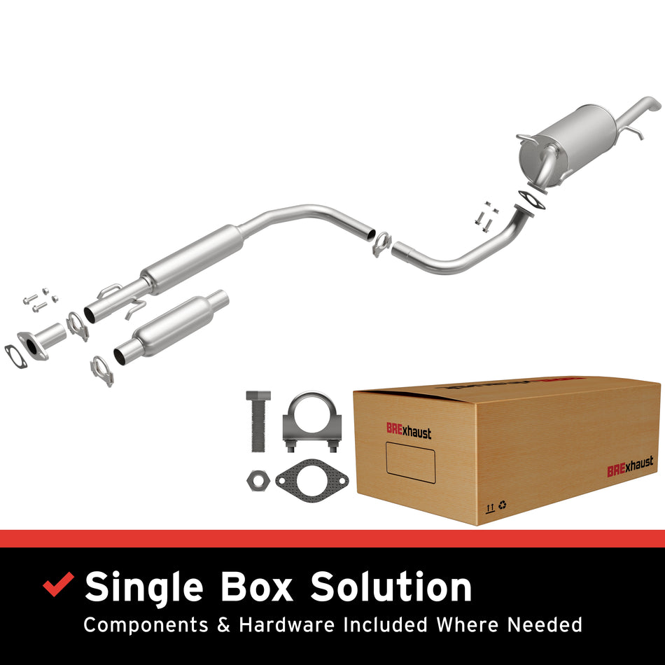 BRExhaust Direct-Fit Exhaust System Kit - 106-0446