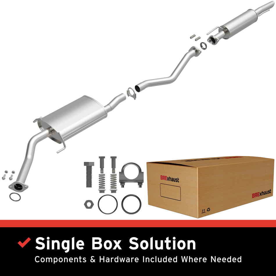 BRExhaust Direct-Fit Exhaust System Kit - 106-0467