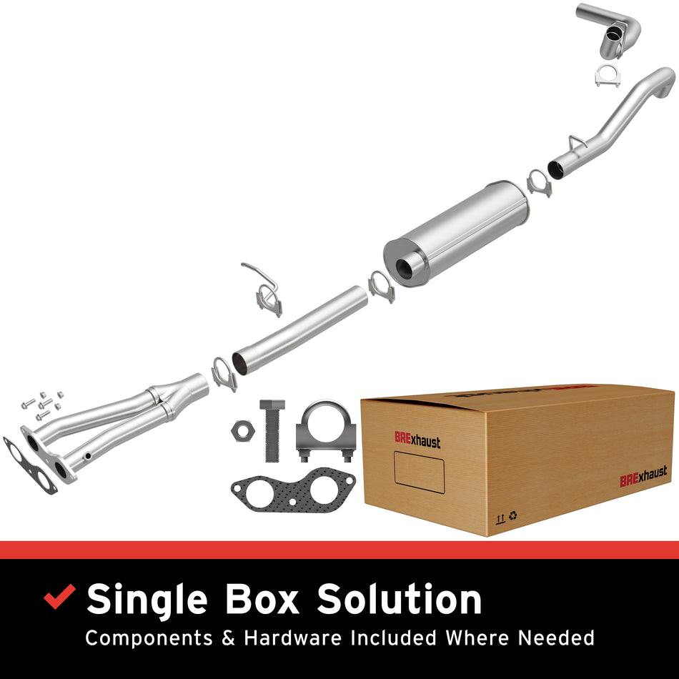 BRExhaust Direct-Fit Exhaust System Kit - 106-0472