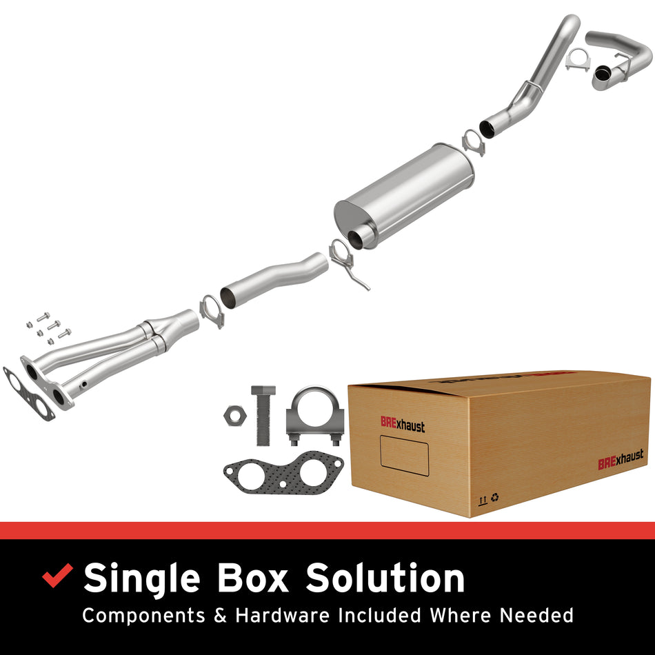 BRExhaust Direct-Fit Exhaust System Kit - 106-0473