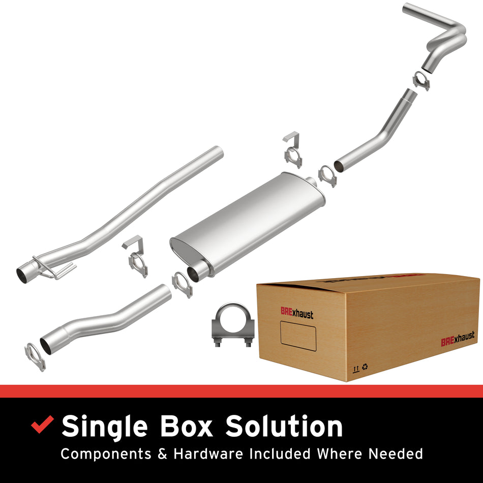 BRExhaust Direct-Fit Exhaust System Kit - 106-0474