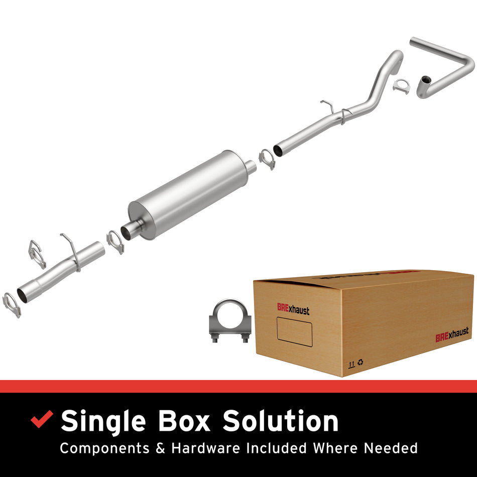 BRExhaust Direct-Fit Exhaust System Kit - 106-0476