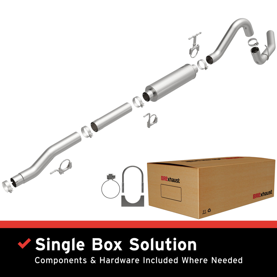BRExhaust Direct-Fit Exhaust System Kit - 106-0480