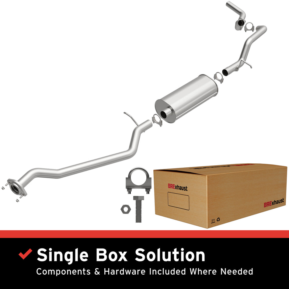 BRExhaust Direct-Fit Exhaust System Kit - 106-0509
