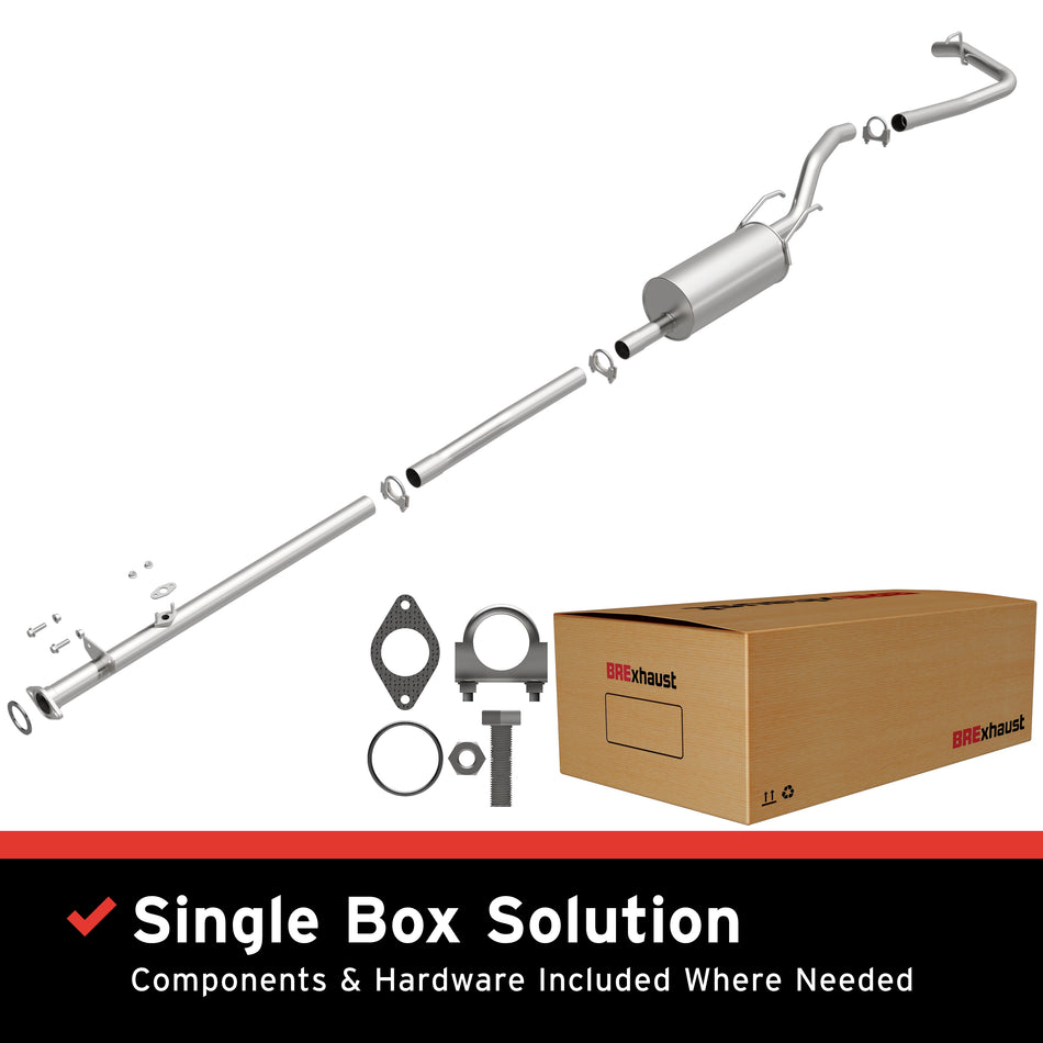 BRExhaust Direct-Fit Exhaust System Kit - 106-0523