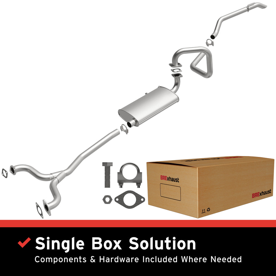 BRExhaust Direct-Fit Exhaust System Kit - 106-0532