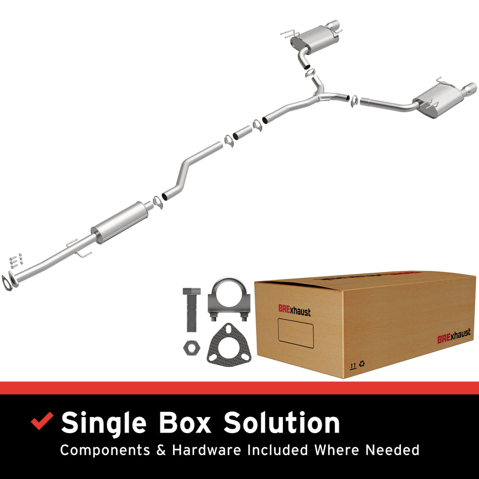 BRExhaust Direct-Fit Exhaust System Kit - 106-0547