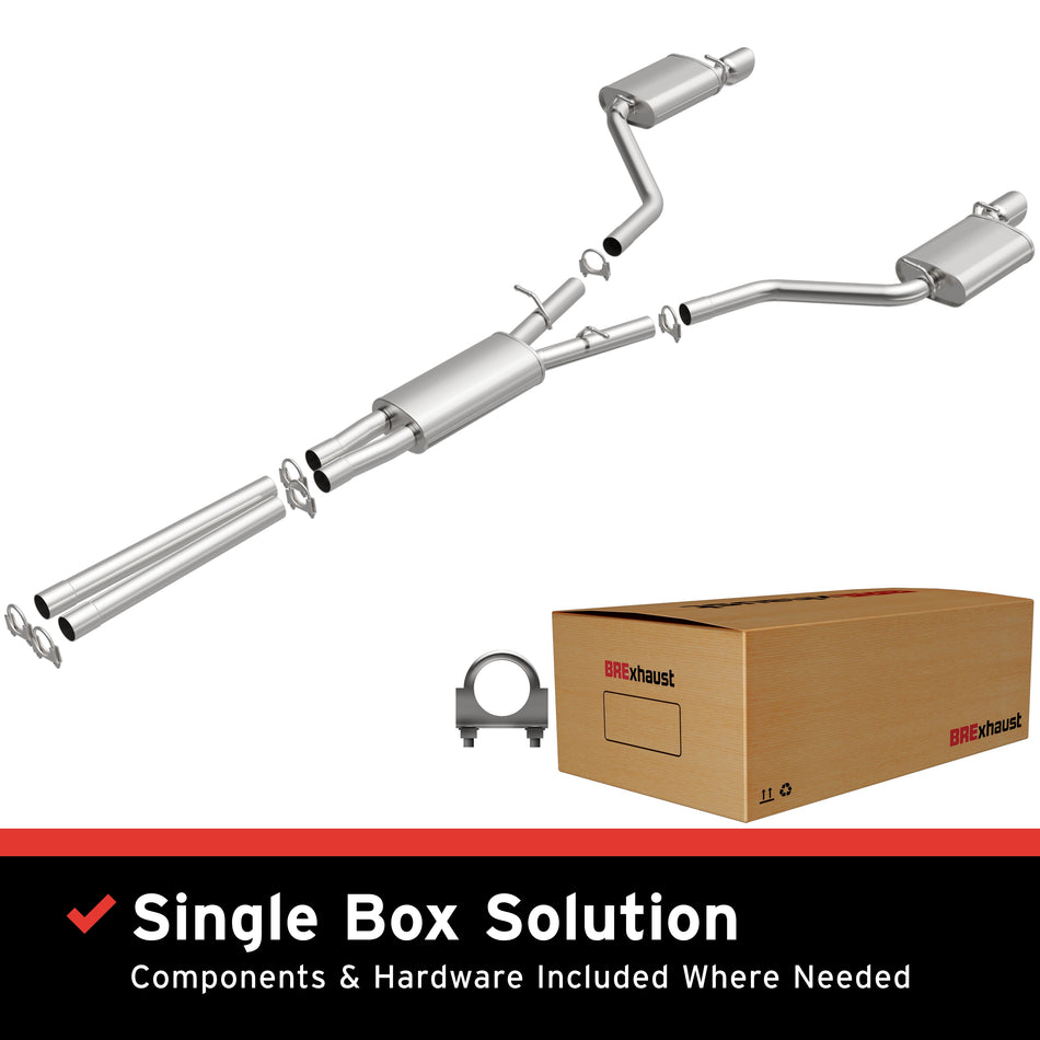 BRExhaust Direct-Fit Exhaust System Kit - 106-0556