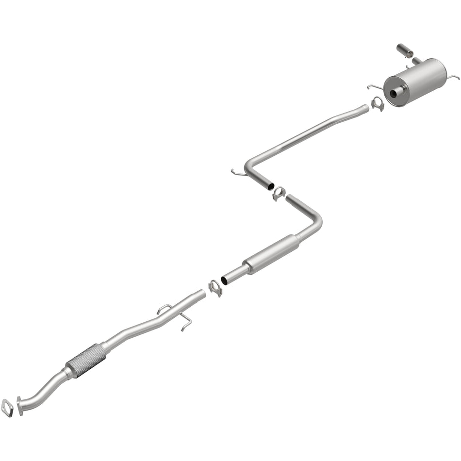 BRExhaust Direct-Fit Exhaust System Kit - 106-0581