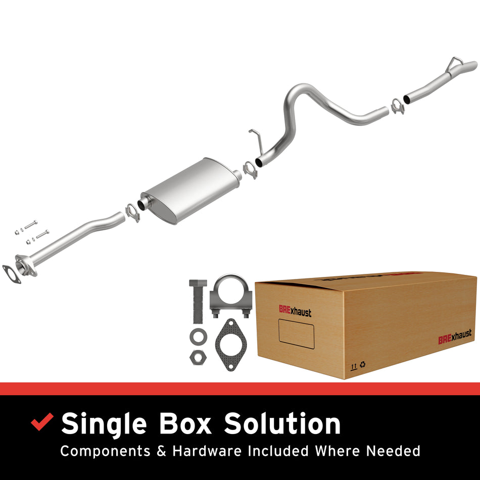 BRExhaust Direct-Fit Exhaust System Kit - 106-0606