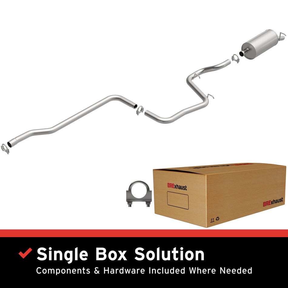 BRExhaust Direct-Fit Exhaust System Kit - 106-0607