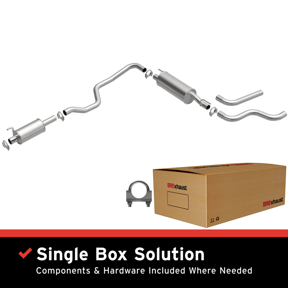 BRExhaust Direct-Fit Exhaust System Kit - 106-0631