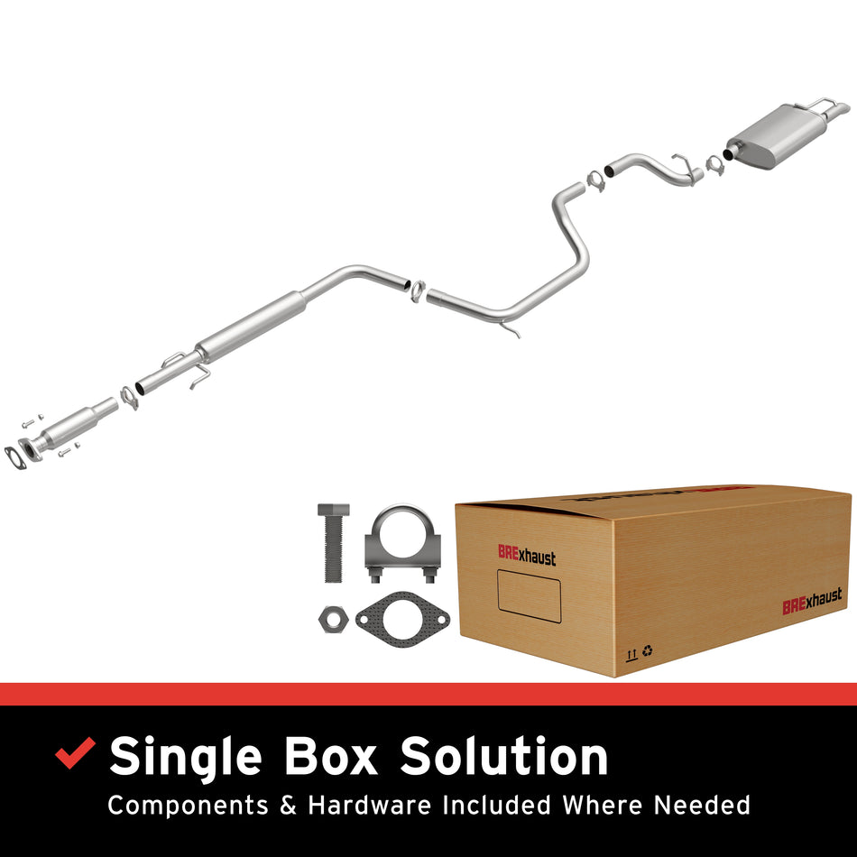 BRExhaust Direct-Fit Exhaust System Kit - 106-0648