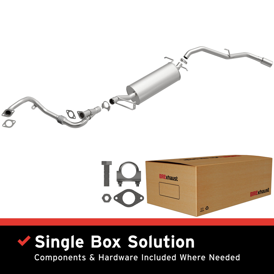 BRExhaust Direct-Fit Exhaust System Kit - 106-0671