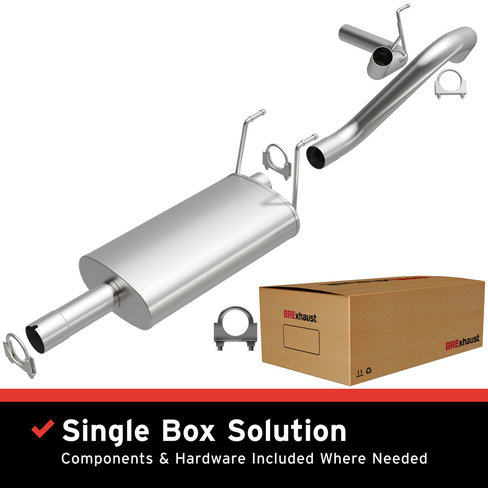BRExhaust Direct-Fit Exhaust System Kit - 106-0672