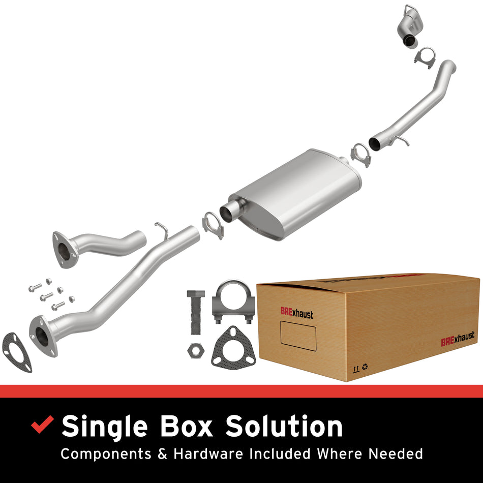 BRExhaust Direct-Fit Exhaust System Kit - 106-0688