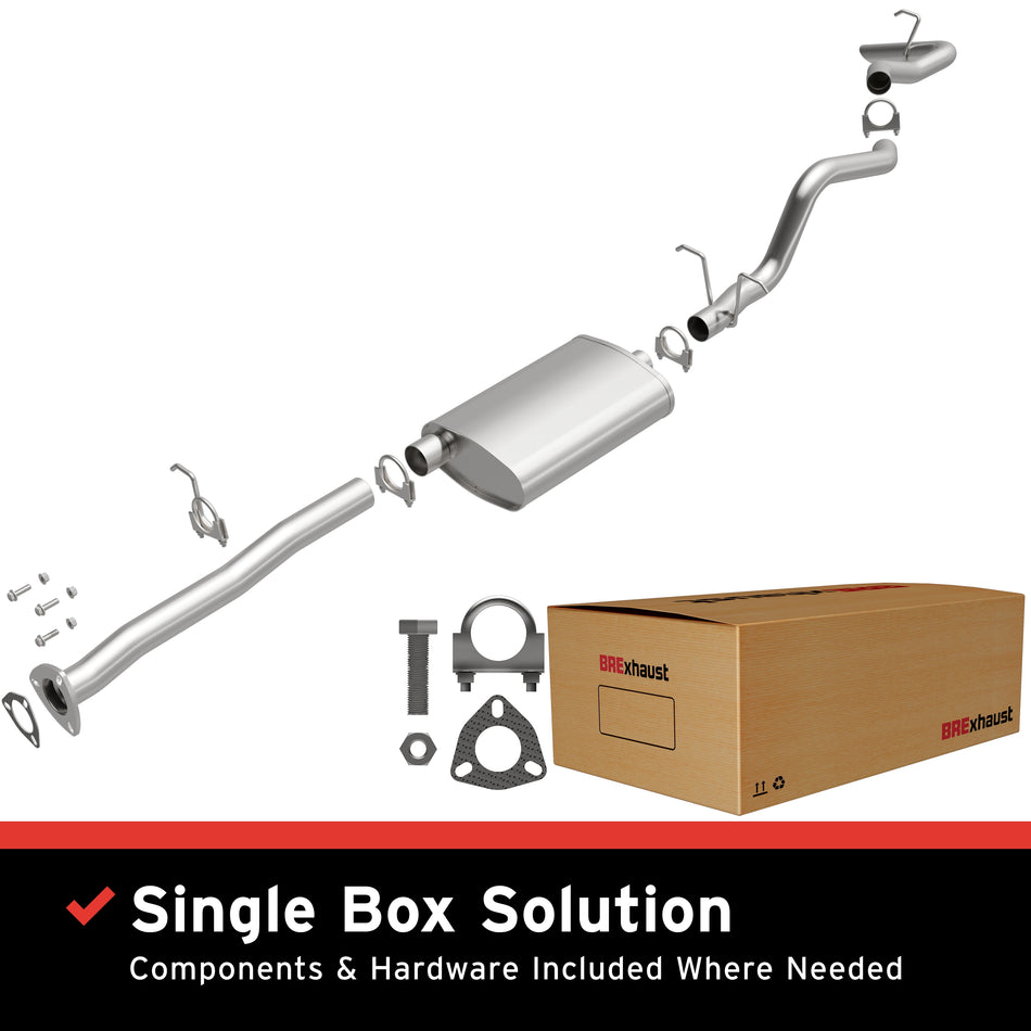 BRExhaust Direct-Fit Exhaust System Kit - 106-0701