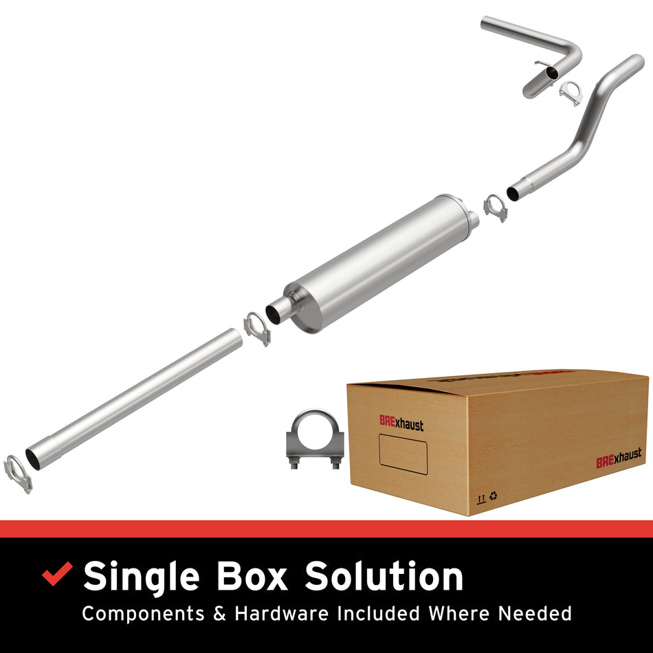 BRExhaust Direct-Fit Exhaust System Kit - 106-0704