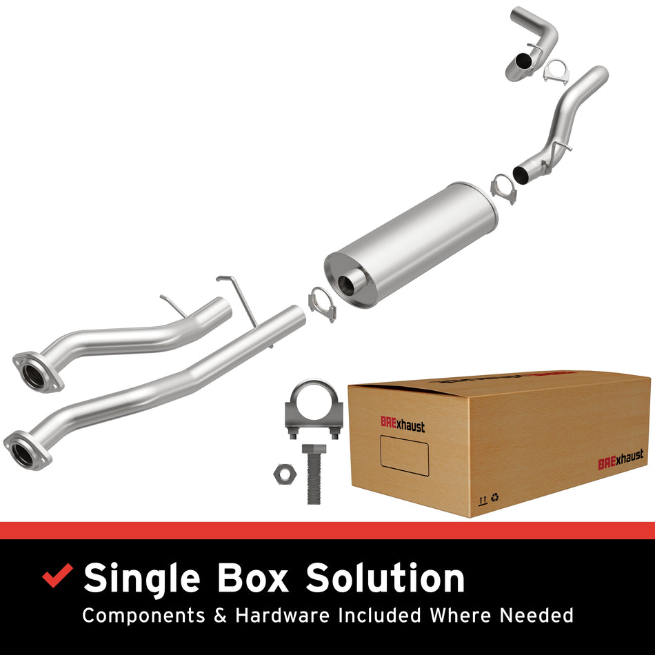 BRExhaust Direct-Fit Exhaust System Kit - 106-0713