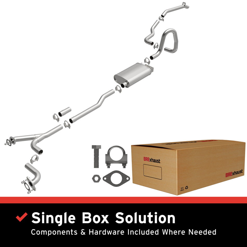 BRExhaust Direct-Fit Exhaust System Kit - 106-0731