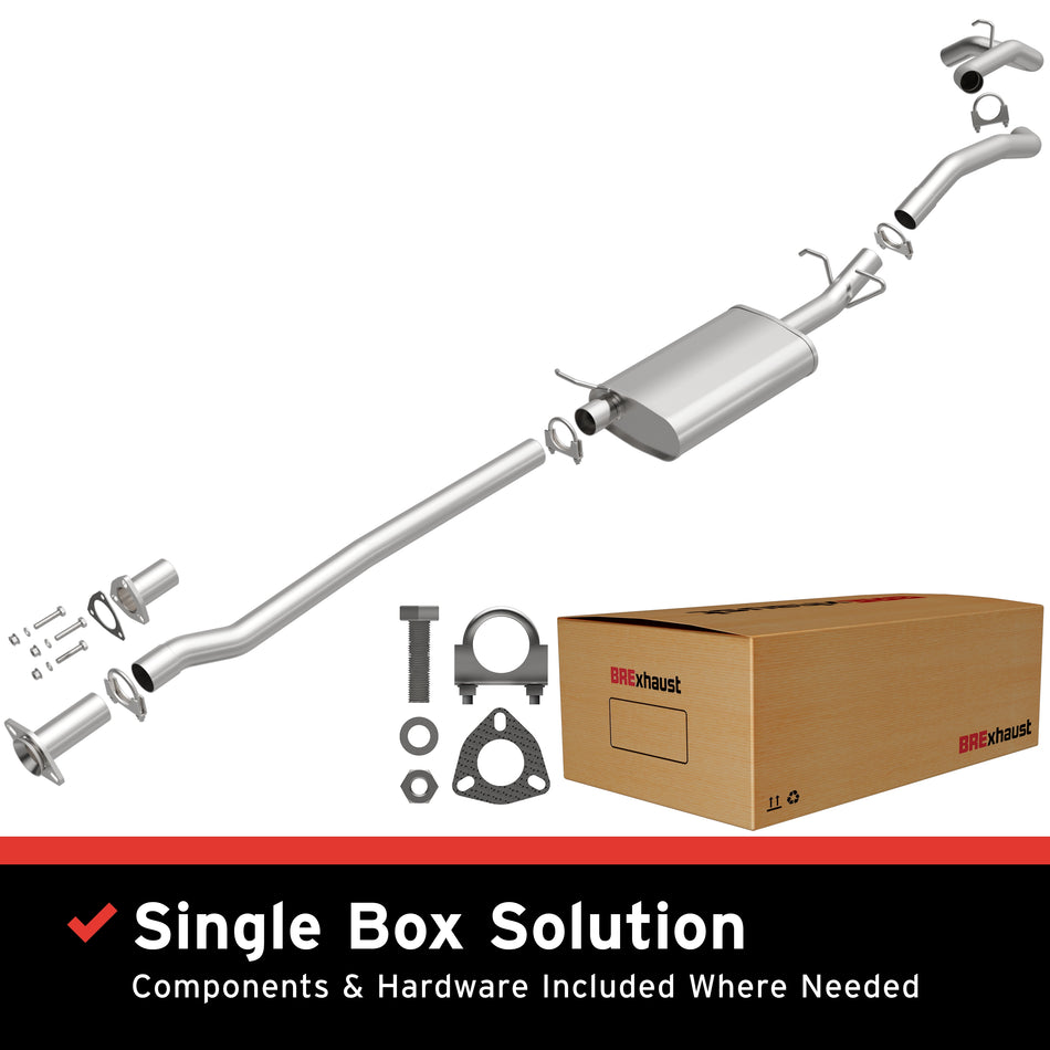 BRExhaust Direct-Fit Exhaust System Kit - 106-0739