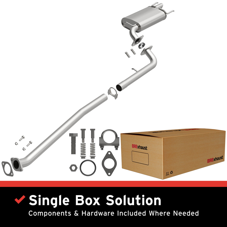 BRExhaust Direct-Fit Exhaust System Kit - 106-0746