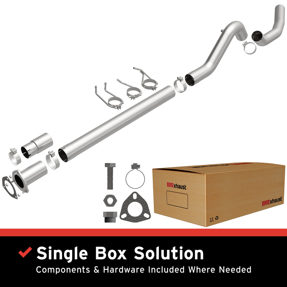 BRExhaust Direct-Fit Exhaust System Kit - 106-0748