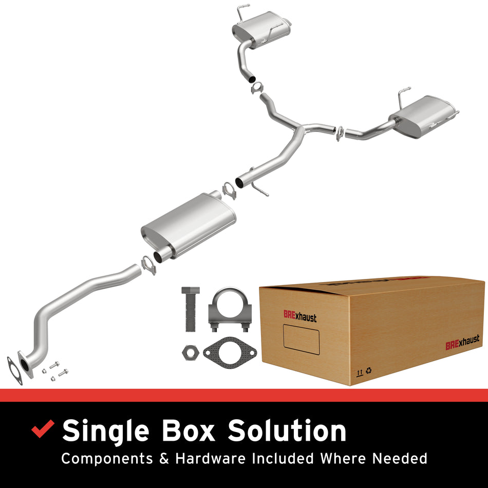 BRExhaust Direct-Fit Exhaust System Kit - 106-0765