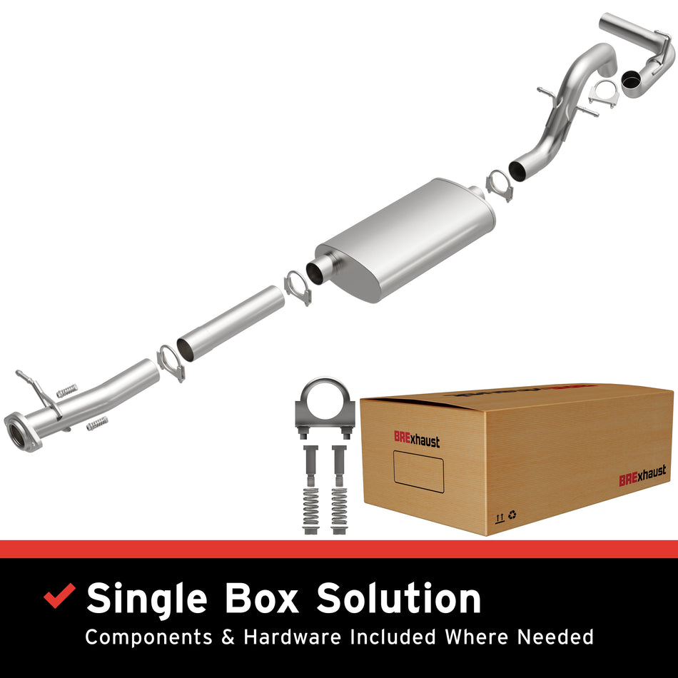 BRExhaust Direct-Fit Exhaust System Kit - 106-0766