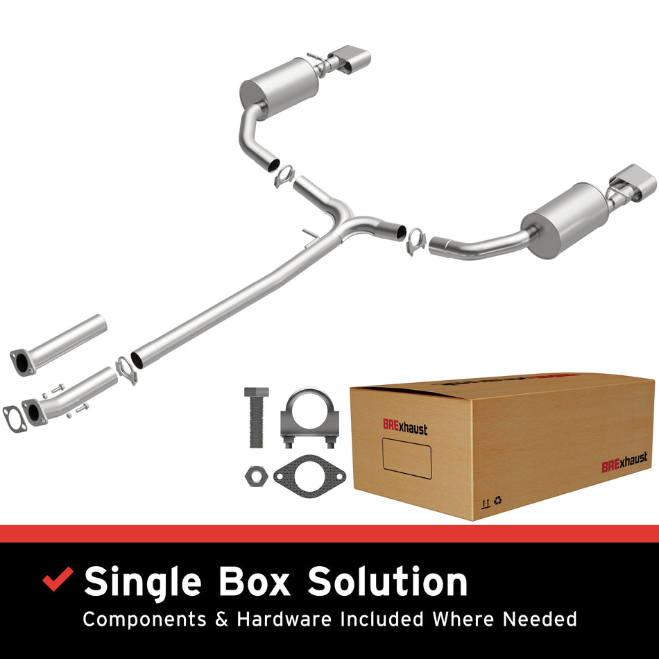 BRExhaust Direct-Fit Exhaust System Kit - 106-0769