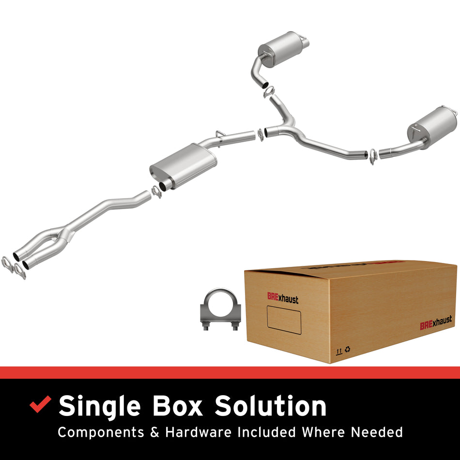 BRExhaust Direct-Fit Exhaust System Kit - 106-0773