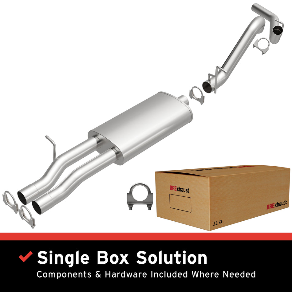 BRExhaust Direct-Fit Exhaust System Kit - 106-0778