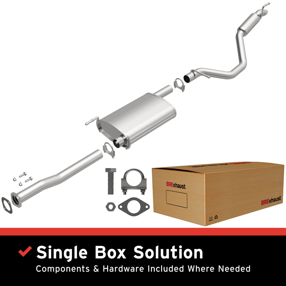 BRExhaust Direct-Fit Exhaust System Kit - 106-0780