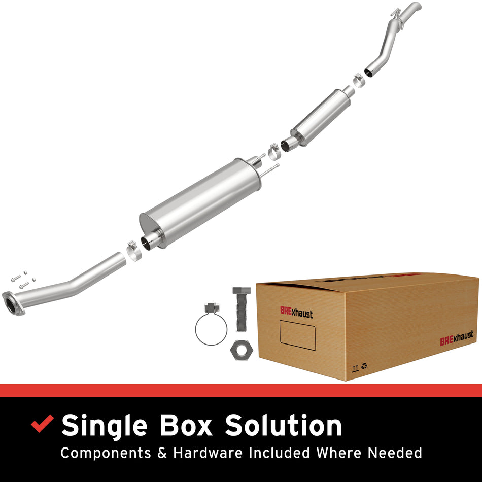 BRExhaust Direct-Fit Exhaust System Kit - 106-0782