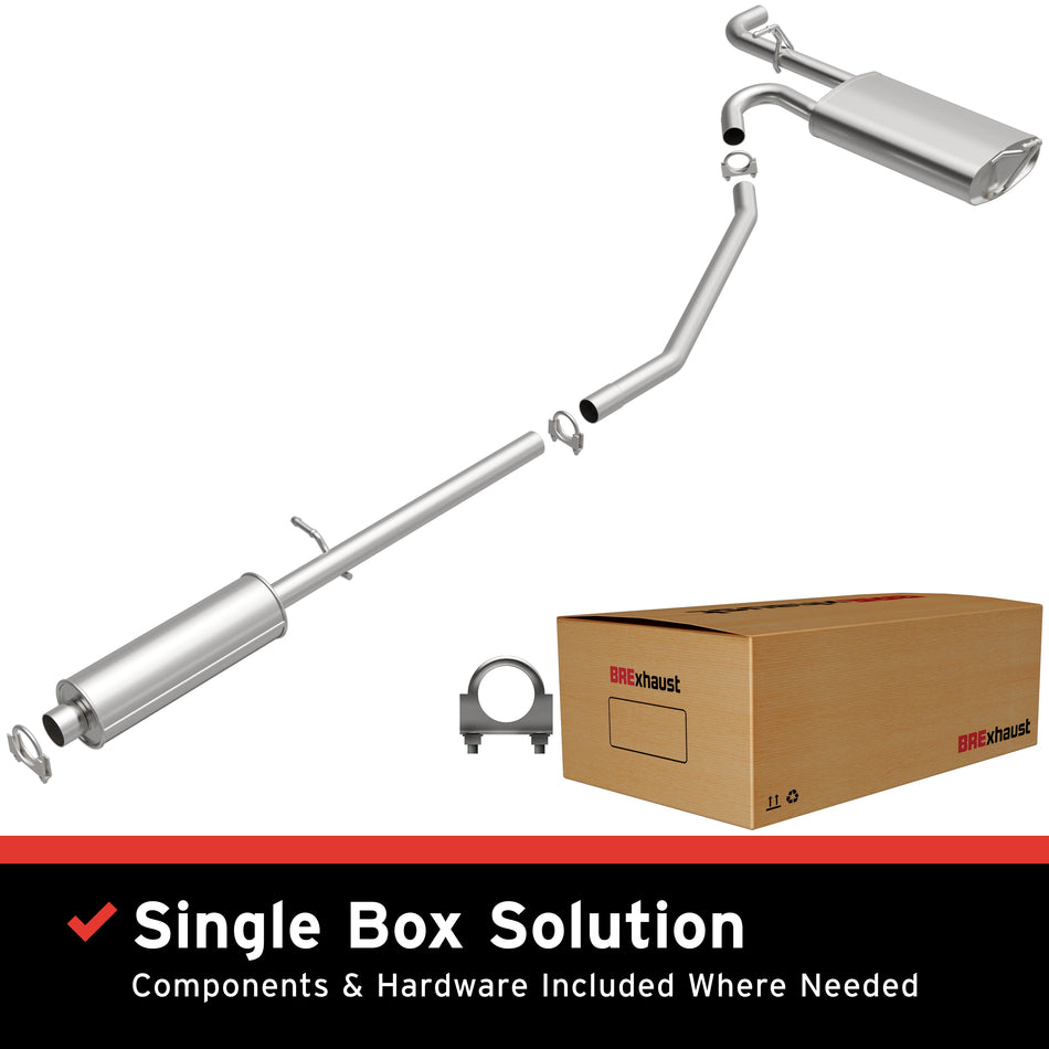 BRExhaust Direct-Fit Exhaust System Kit - 106-0801