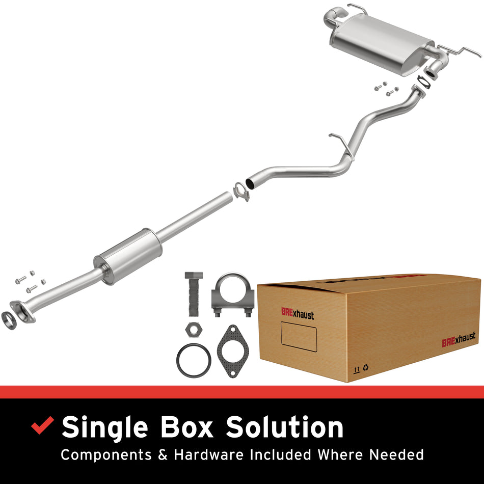 BRExhaust Direct-Fit Exhaust System Kit - 106-0802