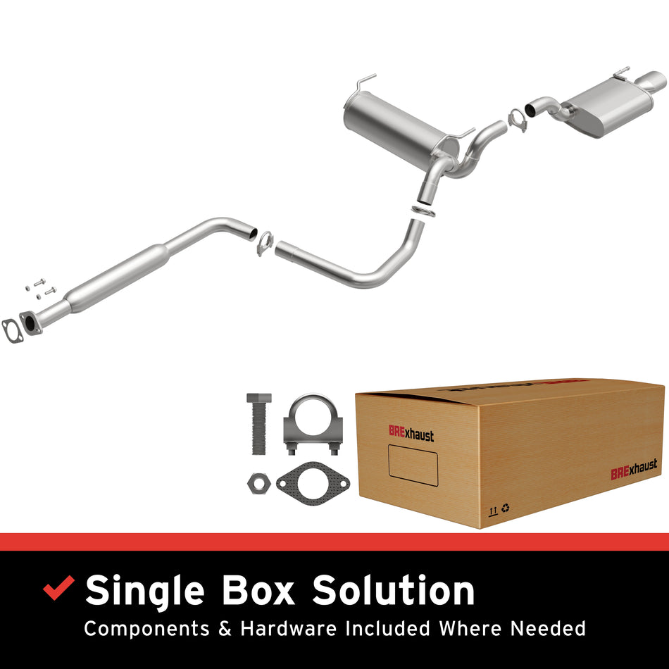 BRExhaust Direct-Fit Exhaust System Kit - 106-0844