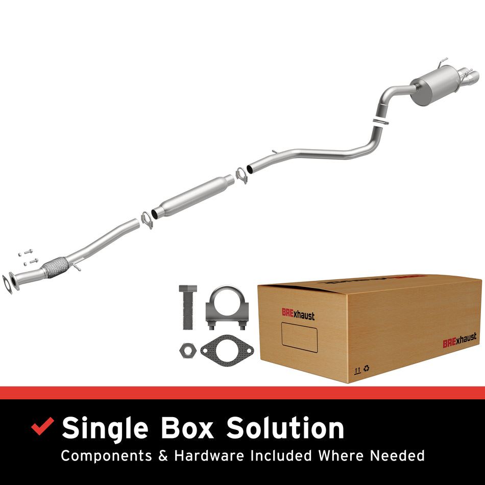 BRExhaust Direct-Fit Exhaust System Kit - 106-0860