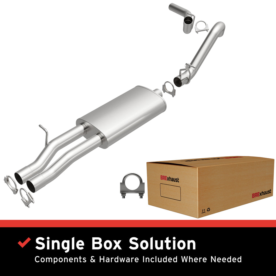 BRExhaust Direct-Fit Exhaust System Kit - 106-0865