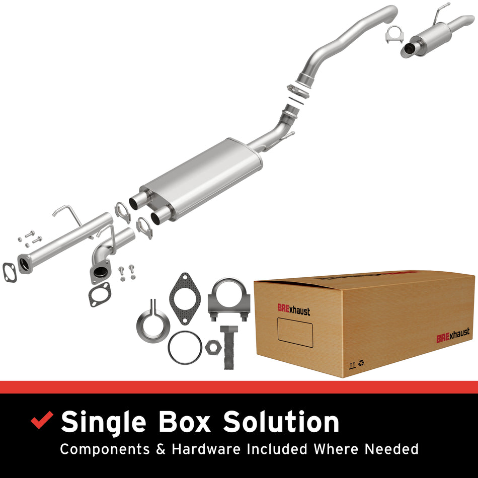 BRExhaust Direct-Fit Exhaust System Kit - 106-0868