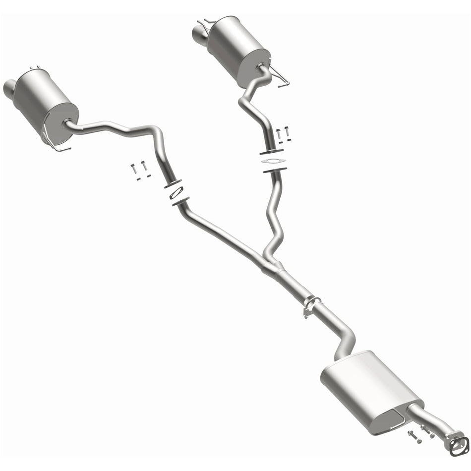 BRExhaust Direct-Fit Exhaust System Kit - 106-0880