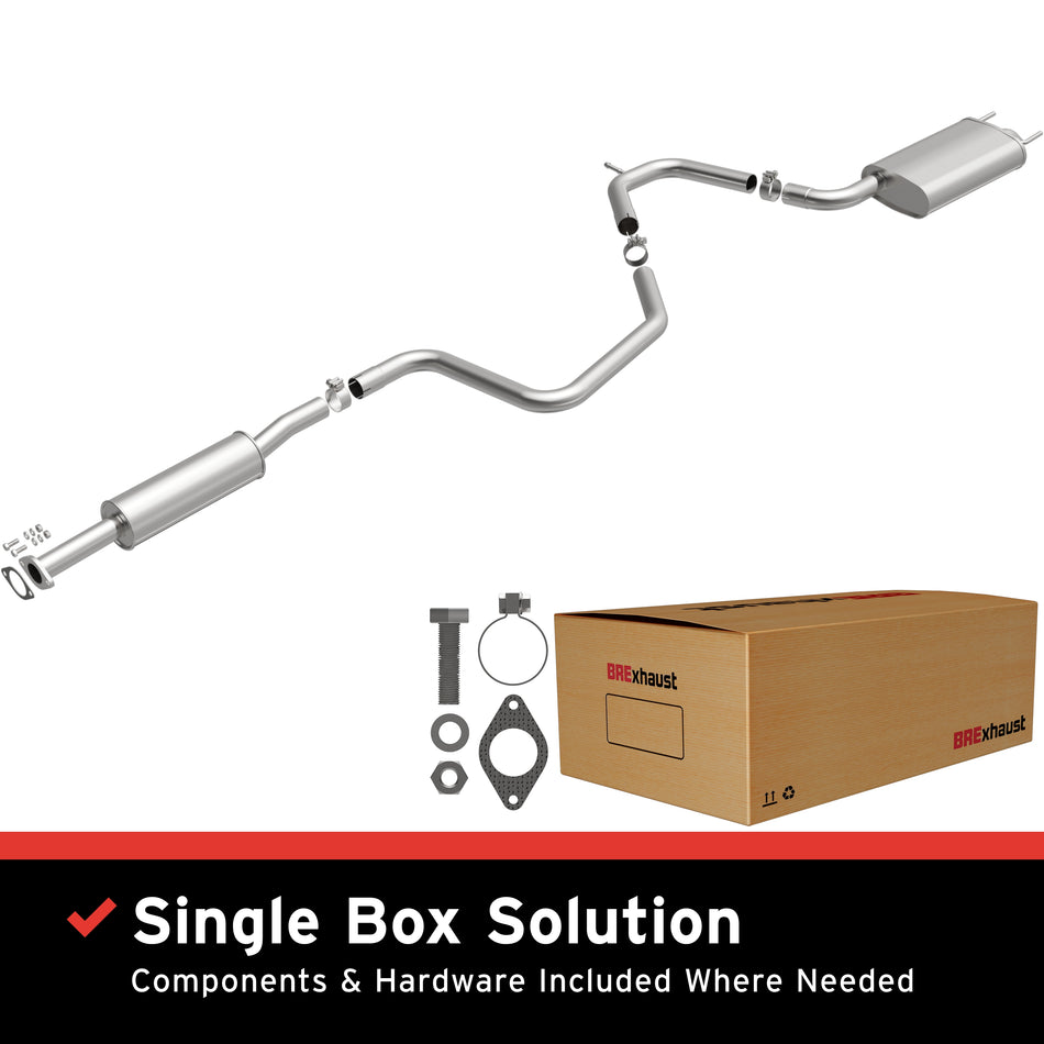 BRExhaust Direct-Fit Exhaust System Kit - 106-0948