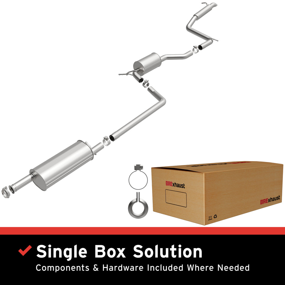 BRExhaust Direct-Fit Exhaust System Kit - 106-0973