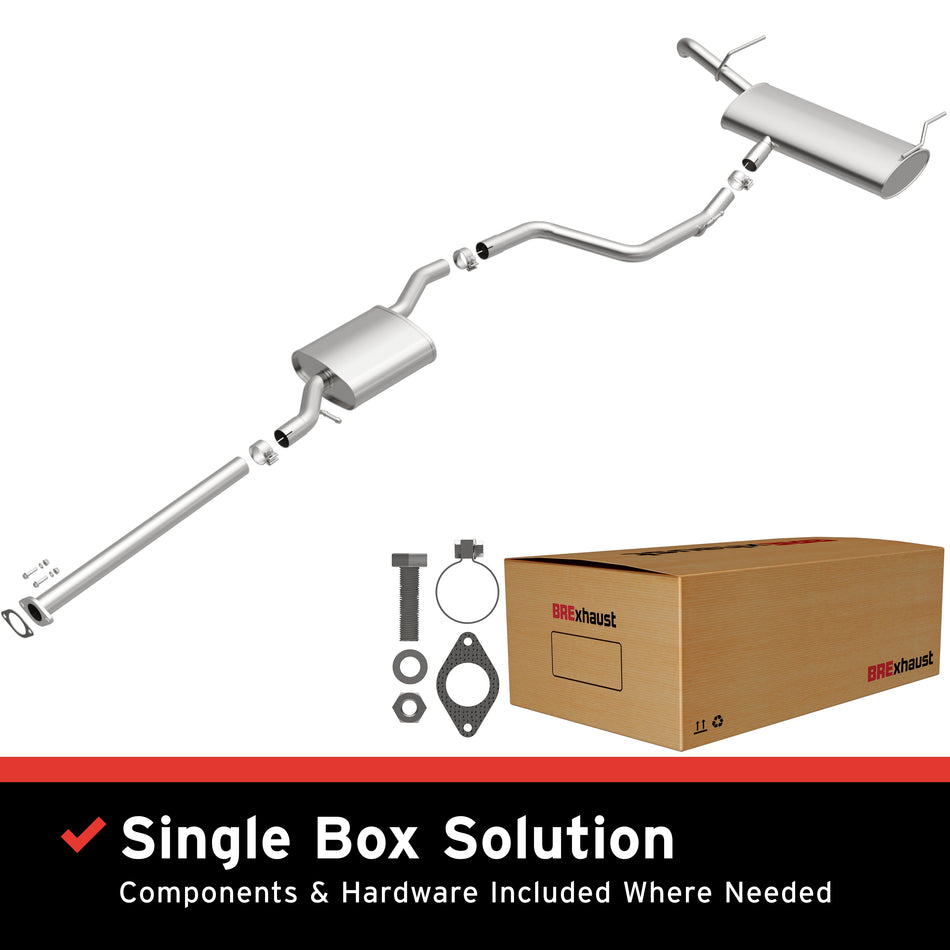 BRExhaust Direct-Fit Exhaust System Kit - 106-1008