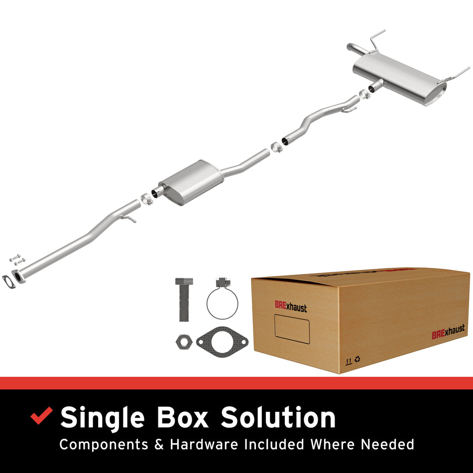 BRExhaust Direct-Fit Exhaust System Kit - 106-1012